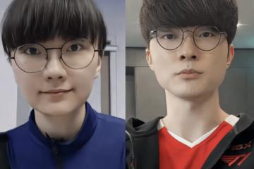 笑不(bù)活了(le)！女版(bǎn)Faker穿裙看(kàn)比賽(sài)，选手集体宕机，李哥出装一定(dìng)有他的道理！