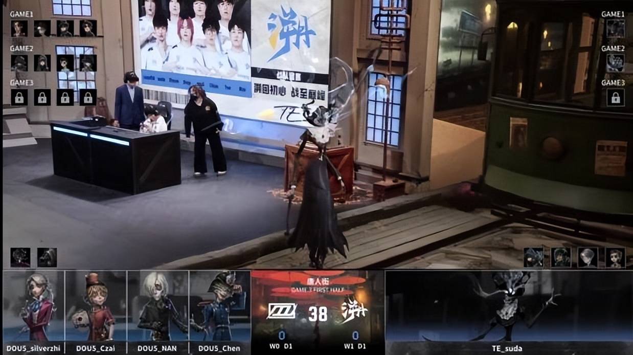 第五人格IVL：TE_Drop昆虫学者天秀操作扭转战局，终结比赛！